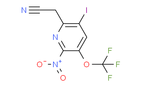 AM156490 | 1806167-56-5 | 5-Iodo-2-nitro-3-(trifluoromethoxy)pyridine-6-acetonitrile