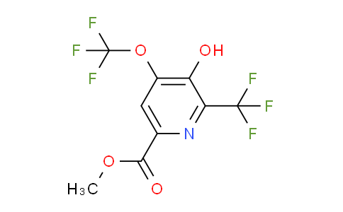 AM156491 | 1806725-94-9 | Methyl 3-hydroxy-4-(trifluoromethoxy)-2-(trifluoromethyl)pyridine-6-carboxylate