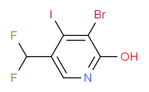 AM15650 | 1806907-18-5 | 3-Bromo-5-(difluoromethyl)-2-hydroxy-4-iodopyridine