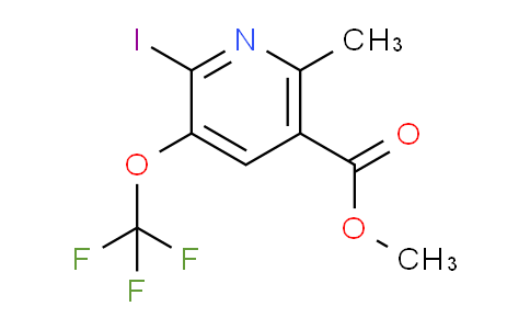 AM156501 | 1804351-17-4 | Methyl 2-iodo-6-methyl-3-(trifluoromethoxy)pyridine-5-carboxylate