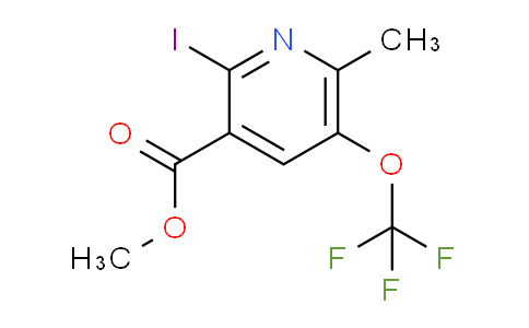 AM156507 | 1804836-74-5 | Methyl 2-iodo-6-methyl-5-(trifluoromethoxy)pyridine-3-carboxylate