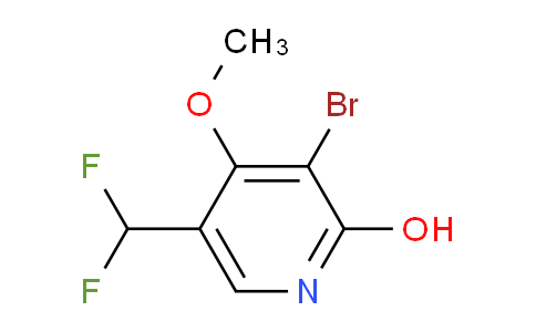 AM15651 | 1806834-09-2 | 3-Bromo-5-(difluoromethyl)-2-hydroxy-4-methoxypyridine