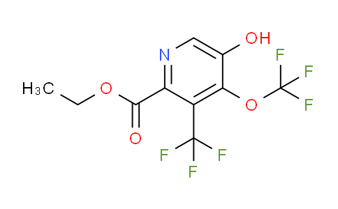 AM156514 | 1804645-71-3 | Ethyl 5-hydroxy-4-(trifluoromethoxy)-3-(trifluoromethyl)pyridine-2-carboxylate