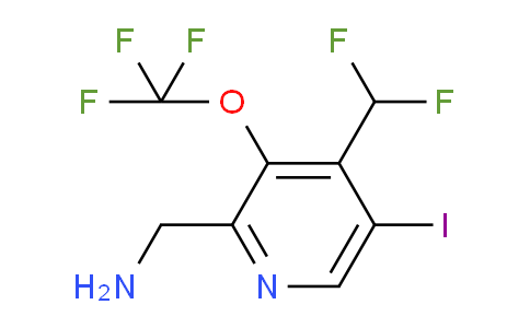 AM156515 | 1804778-53-7 | 2-(Aminomethyl)-4-(difluoromethyl)-5-iodo-3-(trifluoromethoxy)pyridine