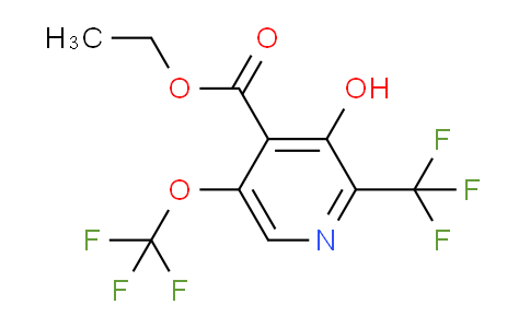 AM156517 | 1804839-03-9 | Ethyl 3-hydroxy-5-(trifluoromethoxy)-2-(trifluoromethyl)pyridine-4-carboxylate