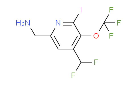 AM156519 | 1804647-89-9 | 6-(Aminomethyl)-4-(difluoromethyl)-2-iodo-3-(trifluoromethoxy)pyridine