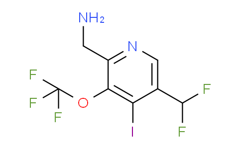 AM156522 | 1805969-93-0 | 2-(Aminomethyl)-5-(difluoromethyl)-4-iodo-3-(trifluoromethoxy)pyridine