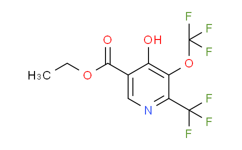 AM156526 | 1806043-82-2 | Ethyl 4-hydroxy-3-(trifluoromethoxy)-2-(trifluoromethyl)pyridine-5-carboxylate