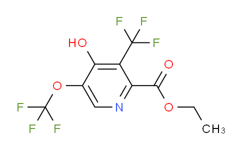 AM156527 | 1806191-49-0 | Ethyl 4-hydroxy-5-(trifluoromethoxy)-3-(trifluoromethyl)pyridine-2-carboxylate