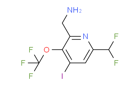 AM156528 | 1804849-88-4 | 2-(Aminomethyl)-6-(difluoromethyl)-4-iodo-3-(trifluoromethoxy)pyridine