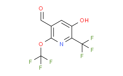 AM156529 | 1804776-69-9 | 3-Hydroxy-6-(trifluoromethoxy)-2-(trifluoromethyl)pyridine-5-carboxaldehyde