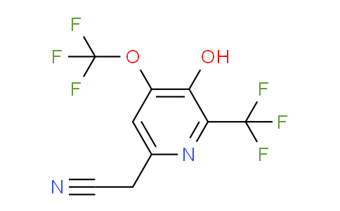 AM156531 | 1804776-35-9 | 3-Hydroxy-4-(trifluoromethoxy)-2-(trifluoromethyl)pyridine-6-acetonitrile