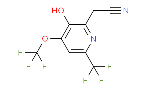 AM156533 | 1804365-38-5 | 3-Hydroxy-4-(trifluoromethoxy)-6-(trifluoromethyl)pyridine-2-acetonitrile