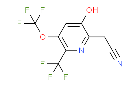 AM156535 | 1804776-38-2 | 3-Hydroxy-5-(trifluoromethoxy)-6-(trifluoromethyl)pyridine-2-acetonitrile
