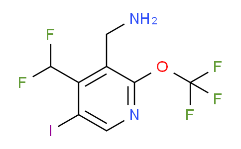 AM156536 | 1804648-04-1 | 3-(Aminomethyl)-4-(difluoromethyl)-5-iodo-2-(trifluoromethoxy)pyridine
