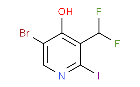 AM15654 | 1805366-06-6 | 5-Bromo-3-(difluoromethyl)-4-hydroxy-2-iodopyridine