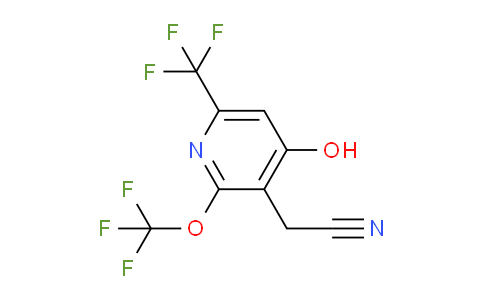 AM156540 | 1804477-64-2 | 4-Hydroxy-2-(trifluoromethoxy)-6-(trifluoromethyl)pyridine-3-acetonitrile