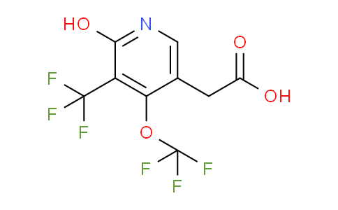 AM156542 | 1806159-34-1 | 2-Hydroxy-4-(trifluoromethoxy)-3-(trifluoromethyl)pyridine-5-acetic acid