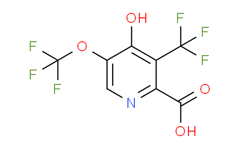 AM156553 | 1804343-48-3 | 4-Hydroxy-5-(trifluoromethoxy)-3-(trifluoromethyl)pyridine-2-carboxylic acid