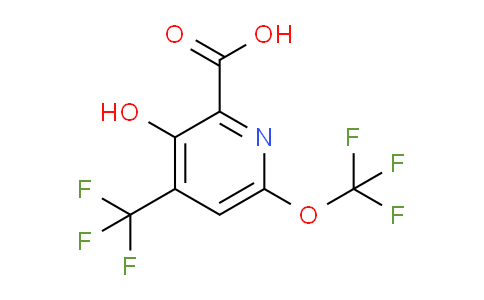 AM156555 | 1806049-15-9 | 3-Hydroxy-6-(trifluoromethoxy)-4-(trifluoromethyl)pyridine-2-carboxylic acid