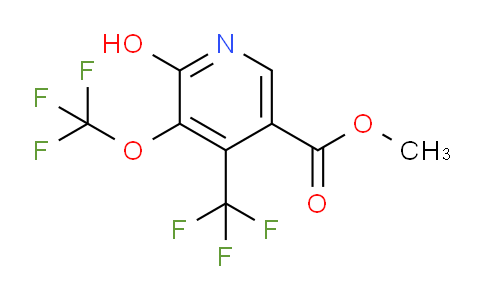 AM156556 | 1804343-63-2 | Methyl 2-hydroxy-3-(trifluoromethoxy)-4-(trifluoromethyl)pyridine-5-carboxylate