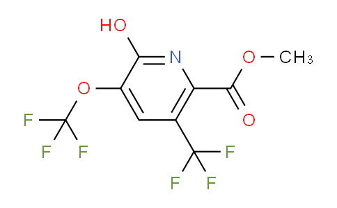 AM156558 | 1804797-28-1 | Methyl 2-hydroxy-3-(trifluoromethoxy)-5-(trifluoromethyl)pyridine-6-carboxylate
