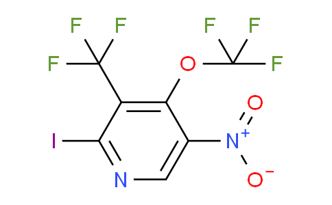 AM156561 | 1804845-67-7 | 2-Iodo-5-nitro-4-(trifluoromethoxy)-3-(trifluoromethyl)pyridine