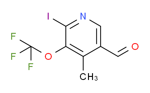 AM156568 | 1804831-84-2 | 2-Iodo-4-methyl-3-(trifluoromethoxy)pyridine-5-carboxaldehyde