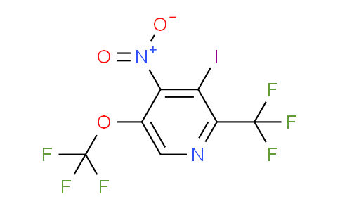 AM156573 | 1804845-92-8 | 3-Iodo-4-nitro-5-(trifluoromethoxy)-2-(trifluoromethyl)pyridine