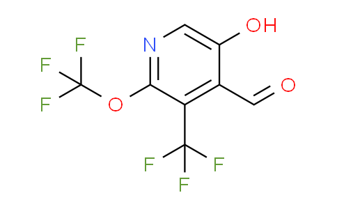 AM156578 | 1804797-18-9 | 5-Hydroxy-2-(trifluoromethoxy)-3-(trifluoromethyl)pyridine-4-carboxaldehyde