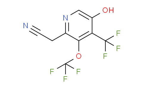 AM156584 | 1804477-57-3 | 5-Hydroxy-3-(trifluoromethoxy)-4-(trifluoromethyl)pyridine-2-acetonitrile