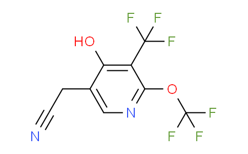 AM156586 | 1804365-45-4 | 4-Hydroxy-2-(trifluoromethoxy)-3-(trifluoromethyl)pyridine-5-acetonitrile