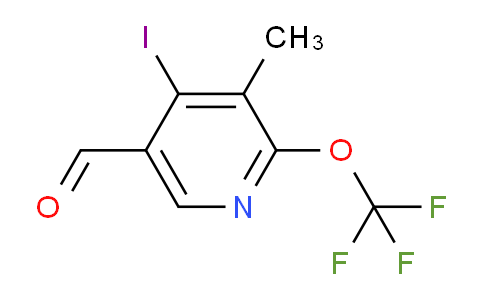 AM156587 | 1804835-85-5 | 4-Iodo-3-methyl-2-(trifluoromethoxy)pyridine-5-carboxaldehyde