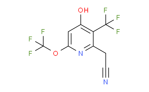 AM156589 | 1804796-23-3 | 4-Hydroxy-6-(trifluoromethoxy)-3-(trifluoromethyl)pyridine-2-acetonitrile