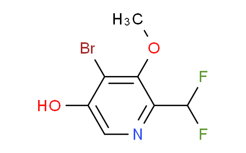 AM15659 | 1805366-61-3 | 4-Bromo-2-(difluoromethyl)-5-hydroxy-3-methoxypyridine