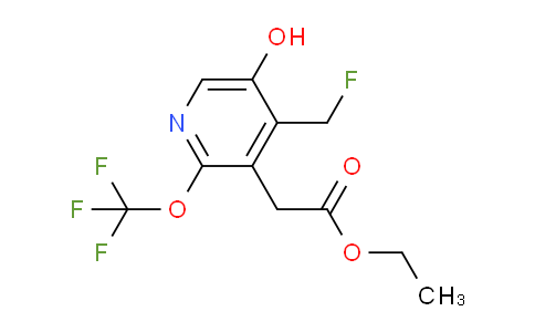 AM156591 | 1806171-42-5 | Ethyl 4-(fluoromethyl)-5-hydroxy-2-(trifluoromethoxy)pyridine-3-acetate