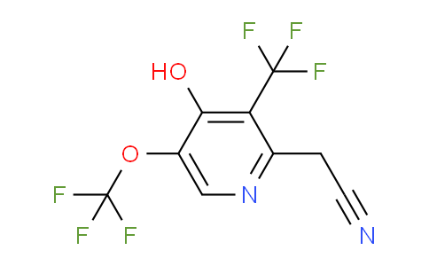 AM156592 | 1806744-42-2 | 4-Hydroxy-5-(trifluoromethoxy)-3-(trifluoromethyl)pyridine-2-acetonitrile