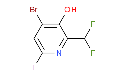 AM15660 | 1805404-05-0 | 4-Bromo-2-(difluoromethyl)-3-hydroxy-6-iodopyridine