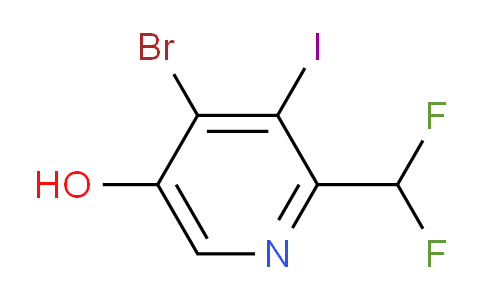 AM15661 | 1805366-00-0 | 4-Bromo-2-(difluoromethyl)-5-hydroxy-3-iodopyridine