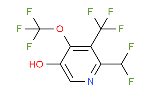 AM156614 | 1804477-30-2 | 2-(Difluoromethyl)-5-hydroxy-4-(trifluoromethoxy)-3-(trifluoromethyl)pyridine