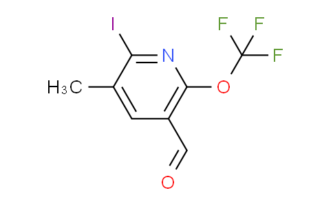 AM156615 | 1806726-78-2 | 2-Iodo-3-methyl-6-(trifluoromethoxy)pyridine-5-carboxaldehyde