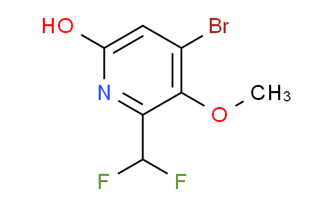 AM15662 | 1806834-17-2 | 4-Bromo-2-(difluoromethyl)-6-hydroxy-3-methoxypyridine