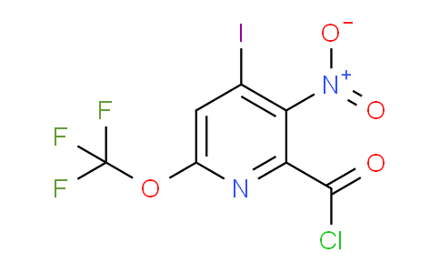 AM156627 | 1805961-46-9 | 4-Iodo-3-nitro-6-(trifluoromethoxy)pyridine-2-carbonyl chloride