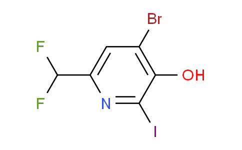 AM15663 | 1804658-25-0 | 4-Bromo-6-(difluoromethyl)-3-hydroxy-2-iodopyridine