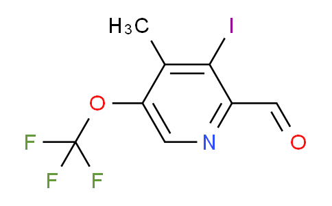 AM156633 | 1805940-77-5 | 3-Iodo-4-methyl-5-(trifluoromethoxy)pyridine-2-carboxaldehyde
