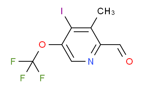 AM156644 | 1804731-05-2 | 4-Iodo-3-methyl-5-(trifluoromethoxy)pyridine-2-carboxaldehyde