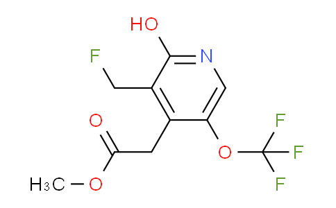 AM156647 | 1804725-69-6 | Methyl 3-(fluoromethyl)-2-hydroxy-5-(trifluoromethoxy)pyridine-4-acetate