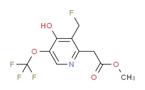 AM156651 | 1804775-36-7 | Methyl 3-(fluoromethyl)-4-hydroxy-5-(trifluoromethoxy)pyridine-2-acetate