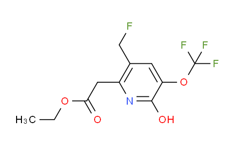 AM156653 | 1804348-07-9 | Ethyl 5-(fluoromethyl)-2-hydroxy-3-(trifluoromethoxy)pyridine-6-acetate