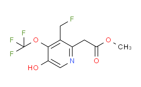 AM156654 | 1806171-19-6 | Methyl 3-(fluoromethyl)-5-hydroxy-4-(trifluoromethoxy)pyridine-2-acetate